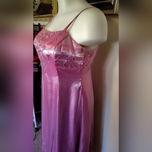 🌸 Nadine Pink Embroidered Dress – Junior Size 22 | Excellent Condition - Picture 9 of 16